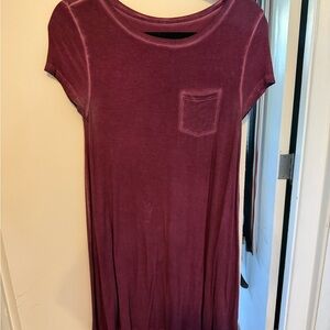 Arizona Jean Company Plum Short Sleeve Top